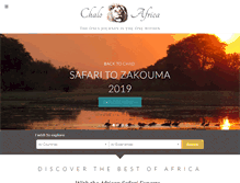 Tablet Screenshot of chaloafrica.com